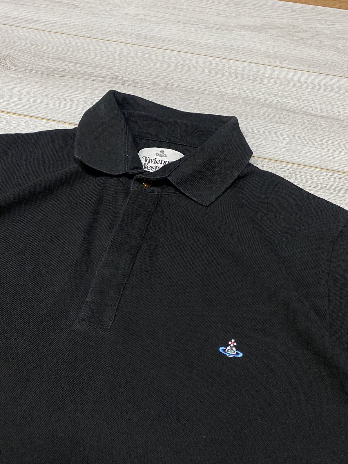 Vivienne Westwood Vivienne Westwood vintage small orb polo stripes Size US XL / EU 56 / 4 - 3 Thumbnail