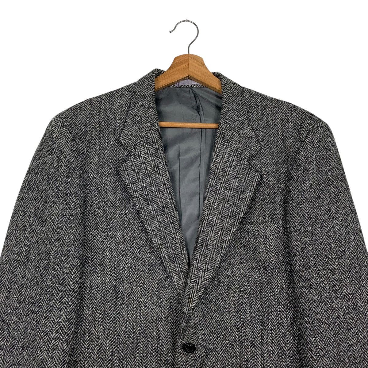 Harris Tweed Harris Tweed Herringbone Wool Casual Jacket Size US L / EU 52-54 / 3 - 2 Thumbnail