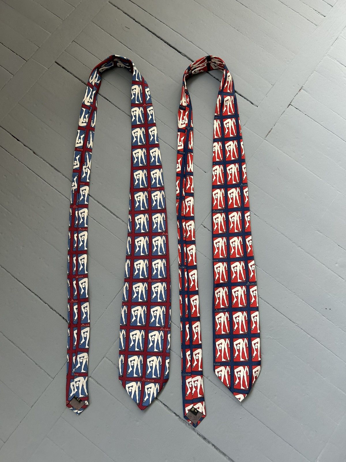 Other Picasso silk tie 2 pieces Size ONE SIZE - 1 Thumbnail