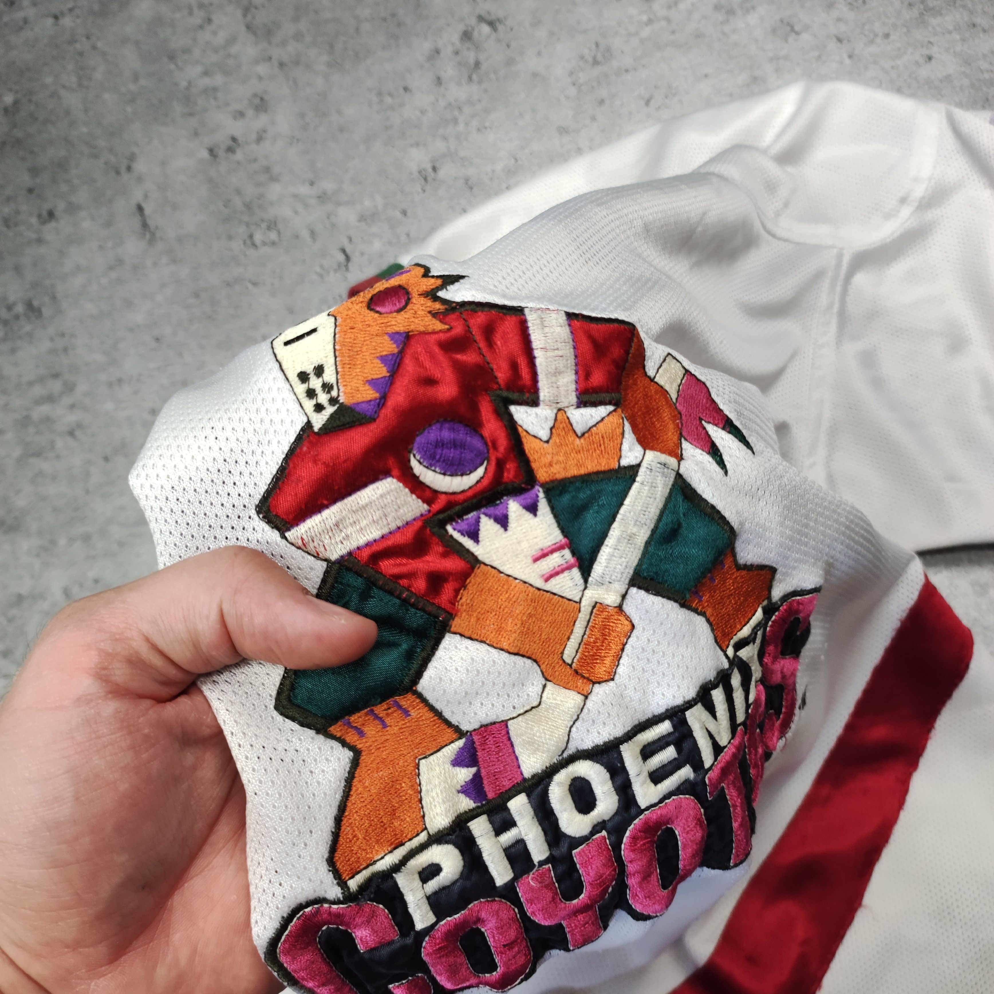 NHL × Vintage RARE 90s NHL Hockey #55 Phoenix Coyotes Jersey Size US L / EU 52-54 / 3 - 6 Thumbnail