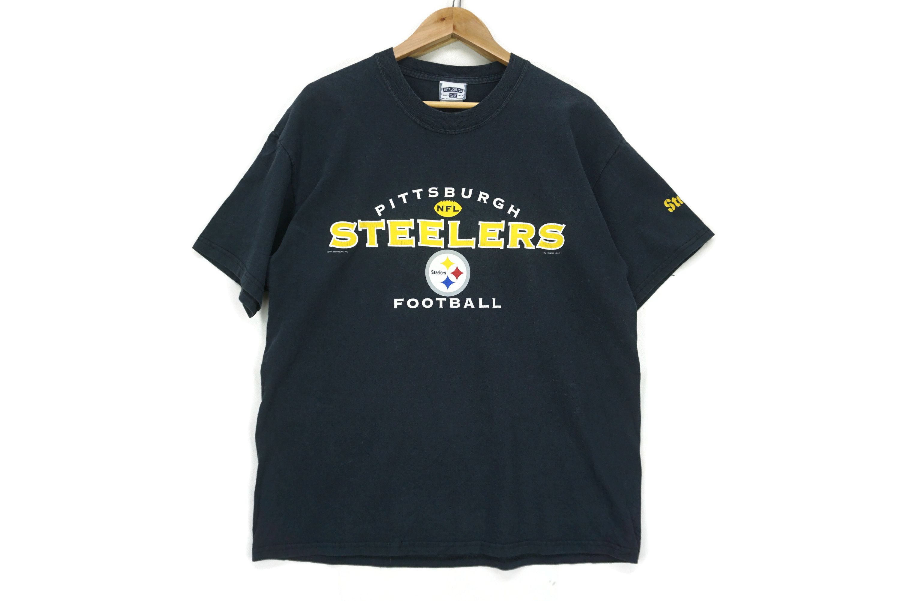 NFL Vintage Pittsburgh Steelers NFL Lee Total Cotton Tee Size US L / EU 52-54 / 3 - 1 Thumbnail