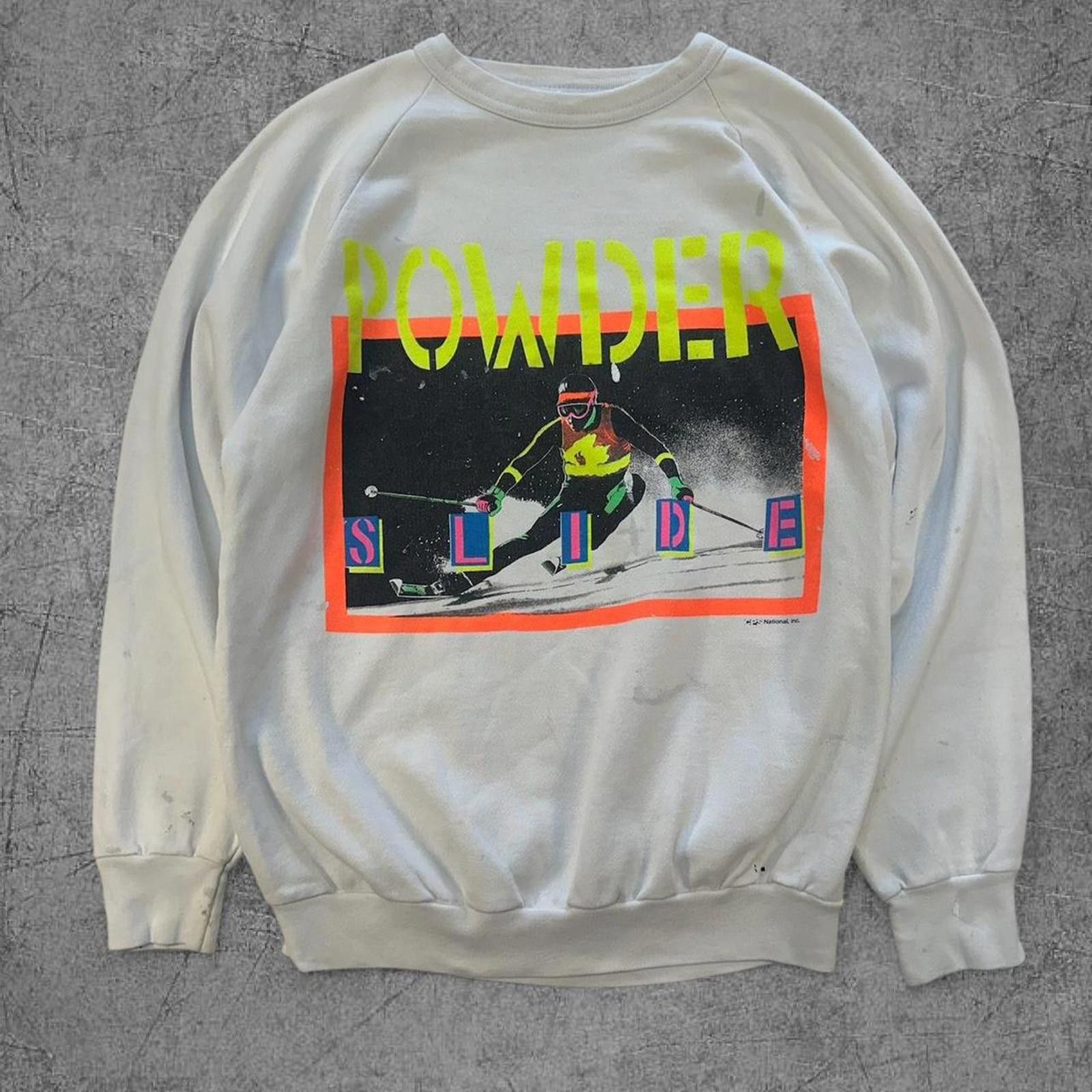Vintage 80s Ski Crewneck Size US L / EU 52-54 / 3 - 1 Thumbnail
