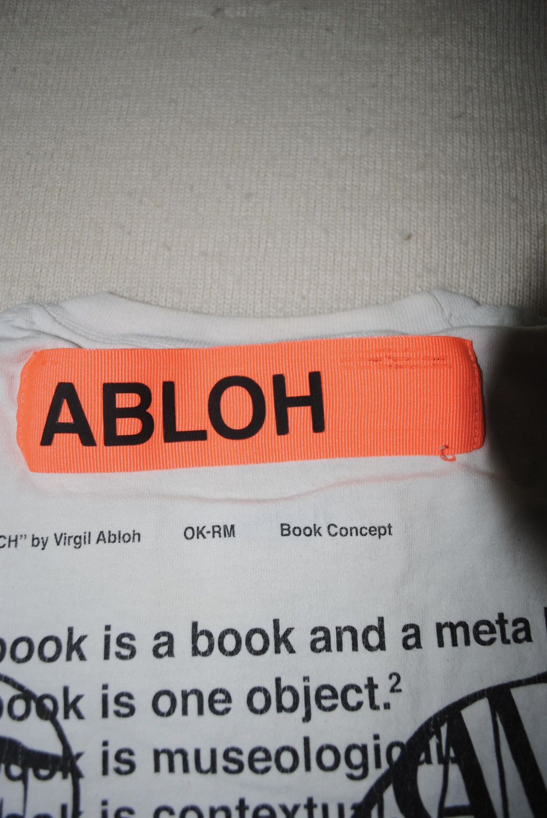 Virgil Abloh VIRGIL ABLOH FIGURES OF SPEECH MCA TEE SS19 Size US S / EU 44-46 / 1 - 4 Thumbnail