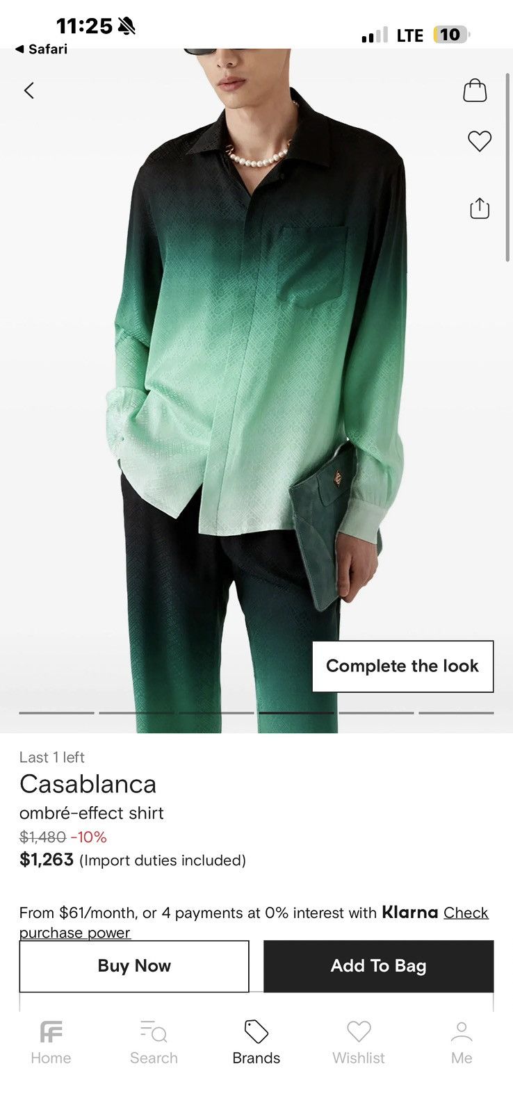 Casablanca Casablanca Shirt 🌴 Size US S / EU 44-46 / 1 - 3 Thumbnail
