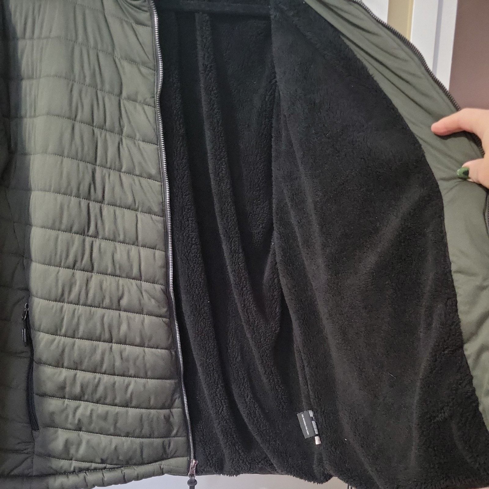 New Balance New Balance 2XL Quilted Puffer Winter Jacket Charcoal Black Size US XXL / EU 58 / 5 - 4 Thumbnail