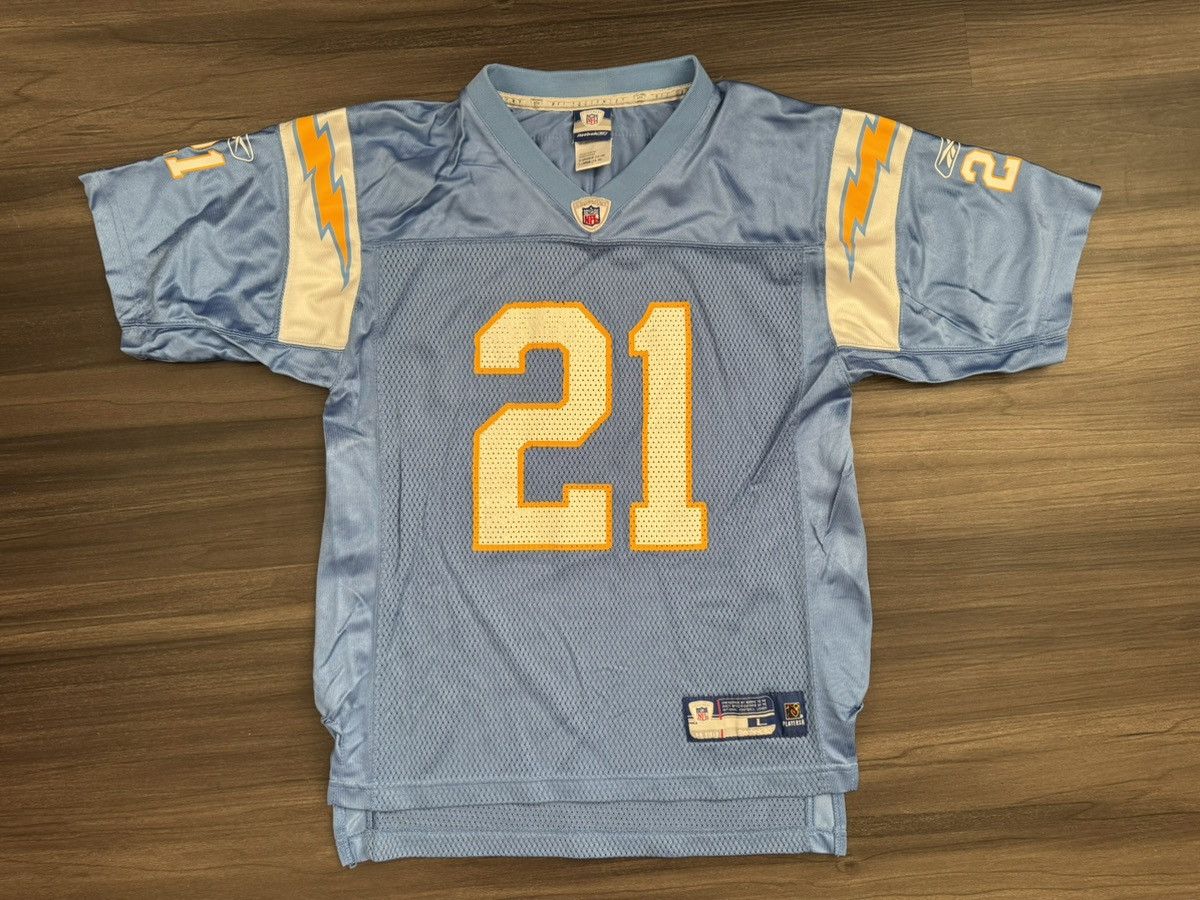 Reebok YOUTH San Diego Chargers LaDainian Tomlinson #21 NFL Jersey Size US XXS / EU 40 - 1 Thumbnail