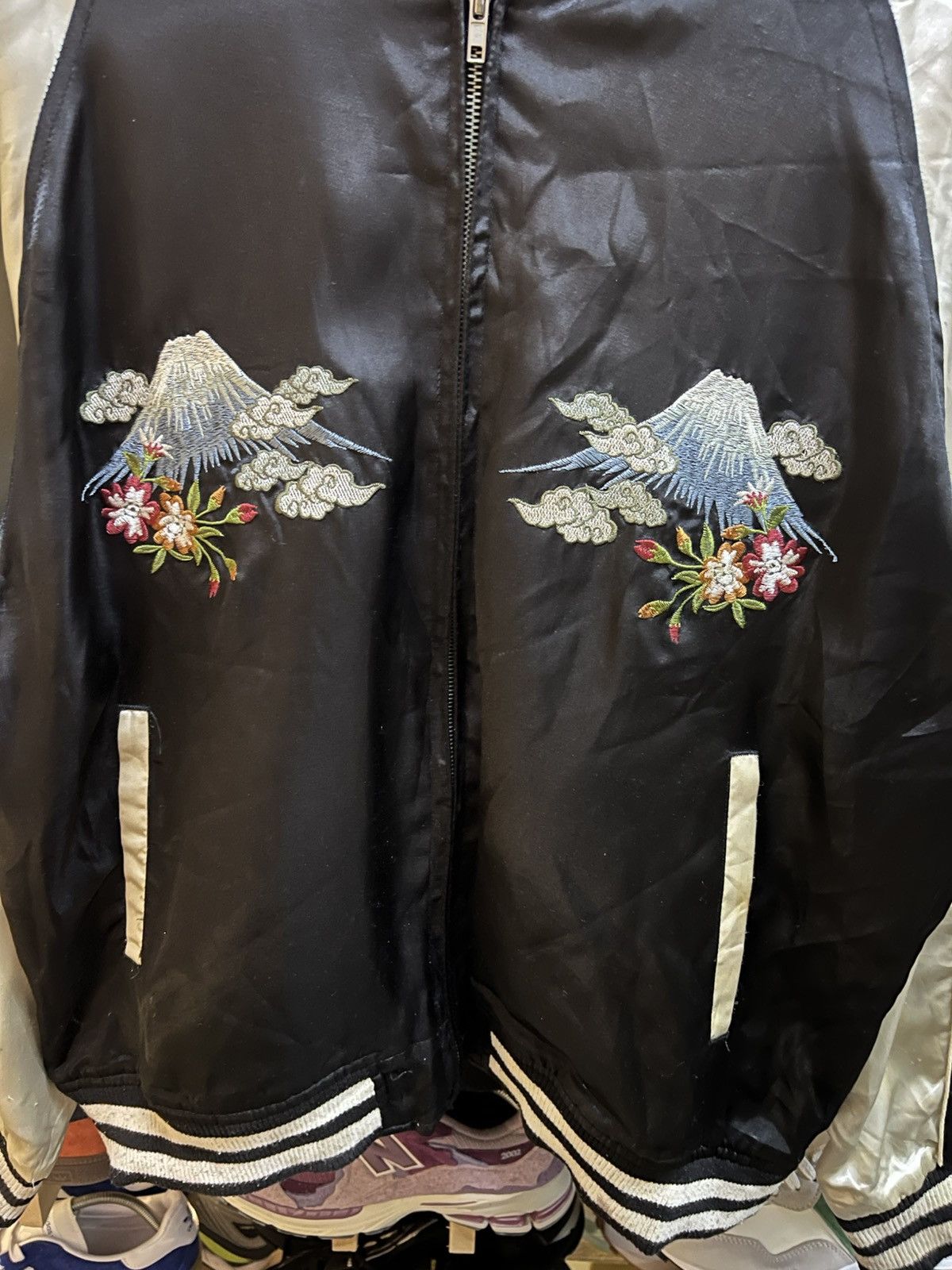 Vintage Vintage Embroidery Sukajan Jacket Japan Souvenir Size US XL / EU 56 / 4 - 3 Thumbnail