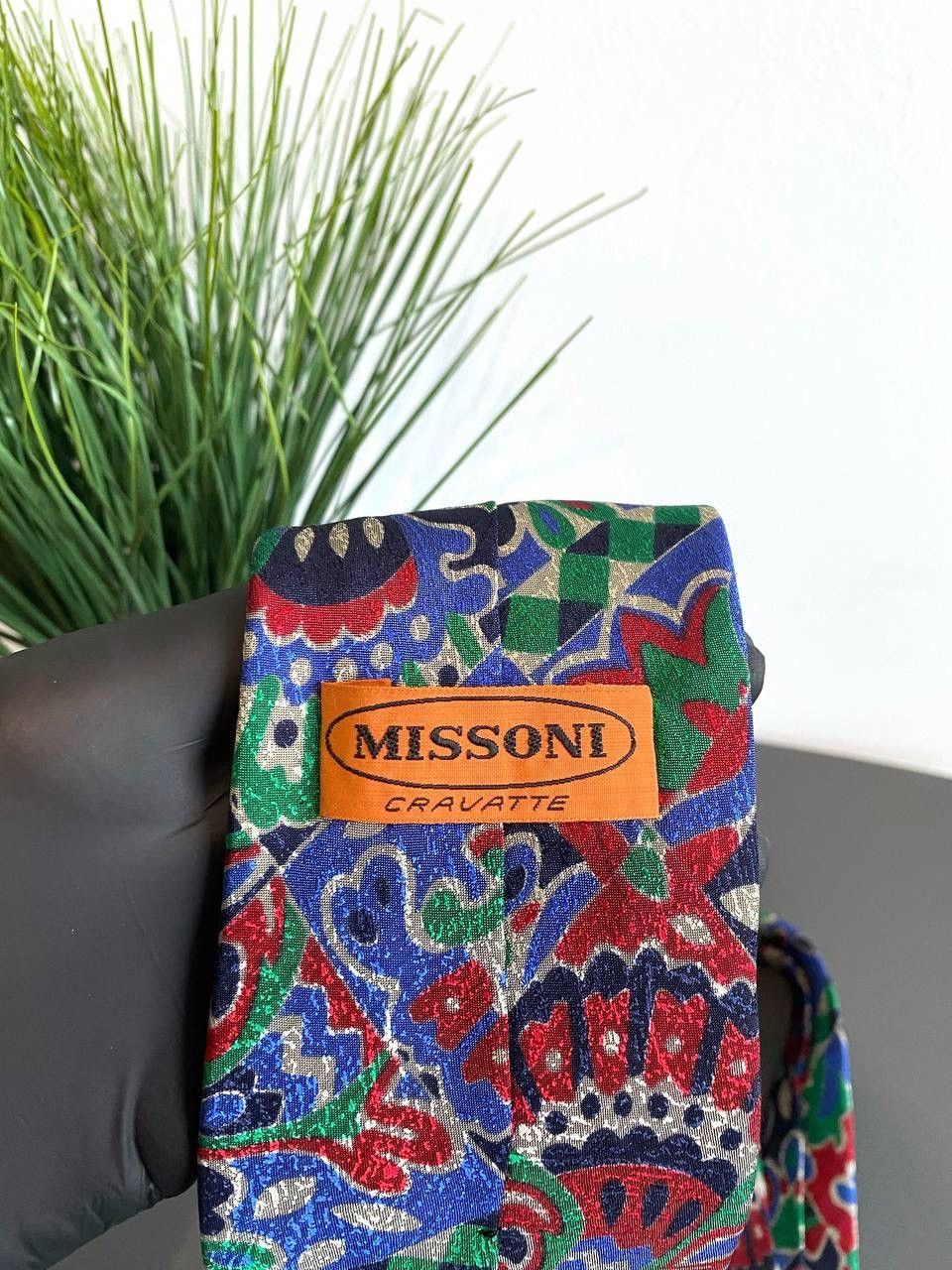 Missoni Missoni Cravatte Luxury Silk Tie Multicolor Abstract Pattern Size ONE SIZE - 5 Thumbnail