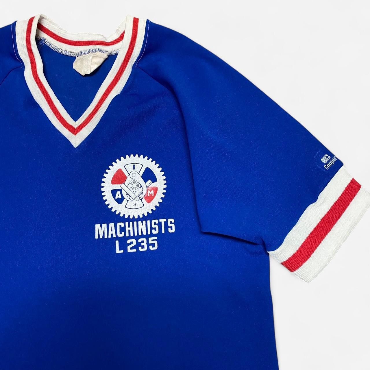 Other Vintage 80s machinists blue red and white baseball jersey Size US M / EU 48-50 / 2 - 2 Thumbnail