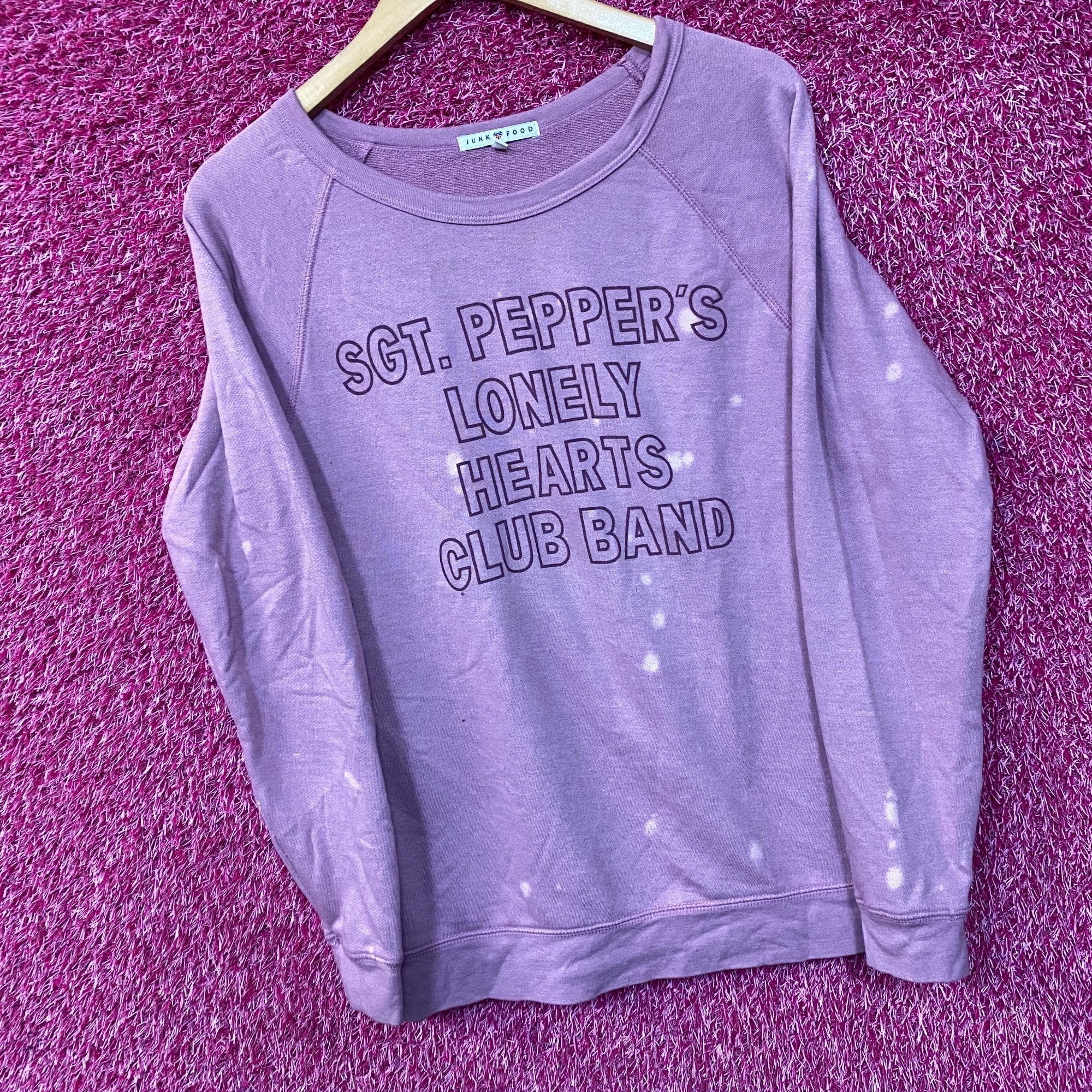 Junk Food The Beatles Sgt Peppers LHCB Crewneck Sweatshirt size Medium Size US M / EU 48-50 / 2 - 3 Thumbnail