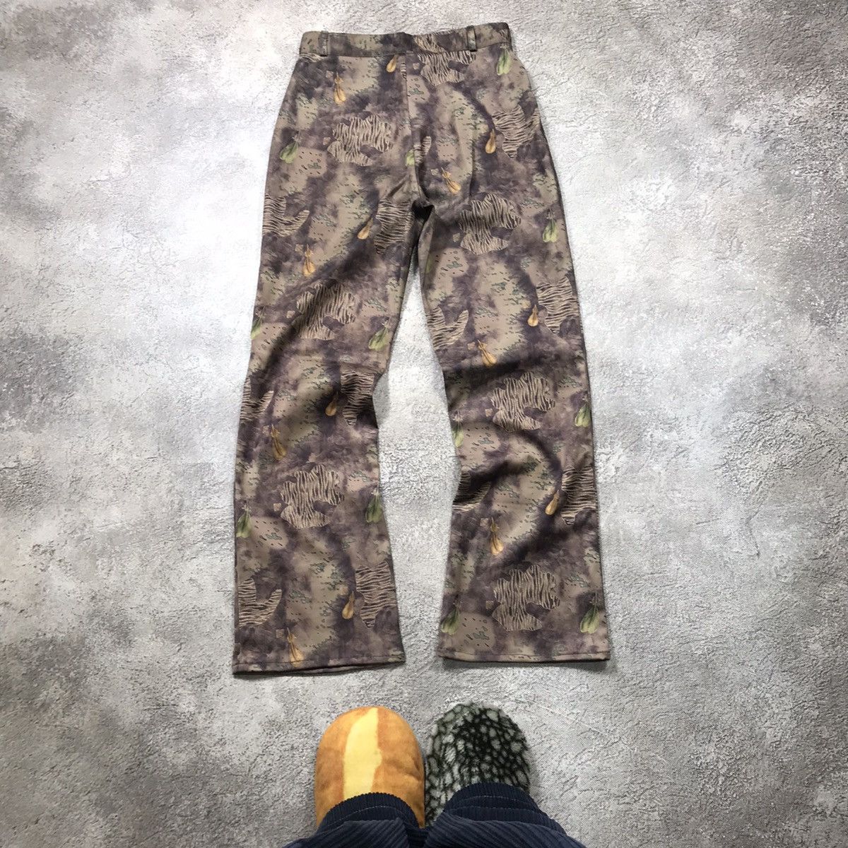 Vintage Vintage Y2K Baggy Cargo Pants Distressed Camo Streetwear 26 Size 26" / US 2 / IT 38 - 3 Thumbnail