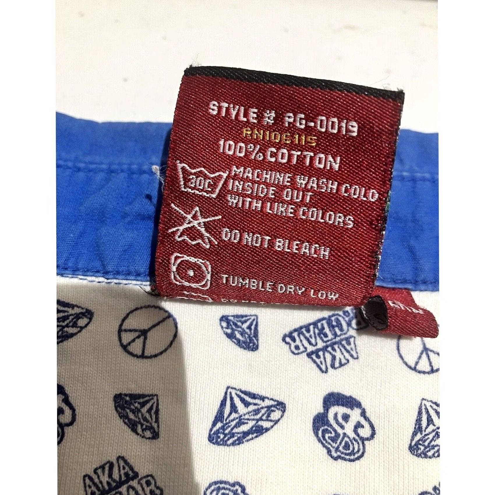 Vintage Vintage P Gear Platinum Graphic Polo Shirt Y2K Streetwear $ AOP Mens 2XL Size US XXL / EU 58 / 5 - 5 Thumbnail