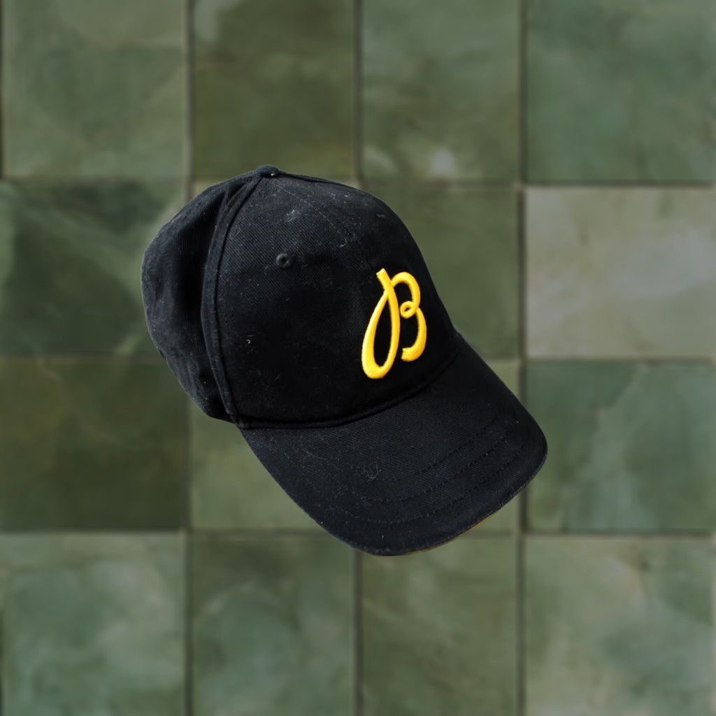 Breitling Breitling Hat Cap Mens Black Cotton 100% New STYLE LOGO GOLD LOGO Cap Size ONE SIZE - 1 Thumbnail