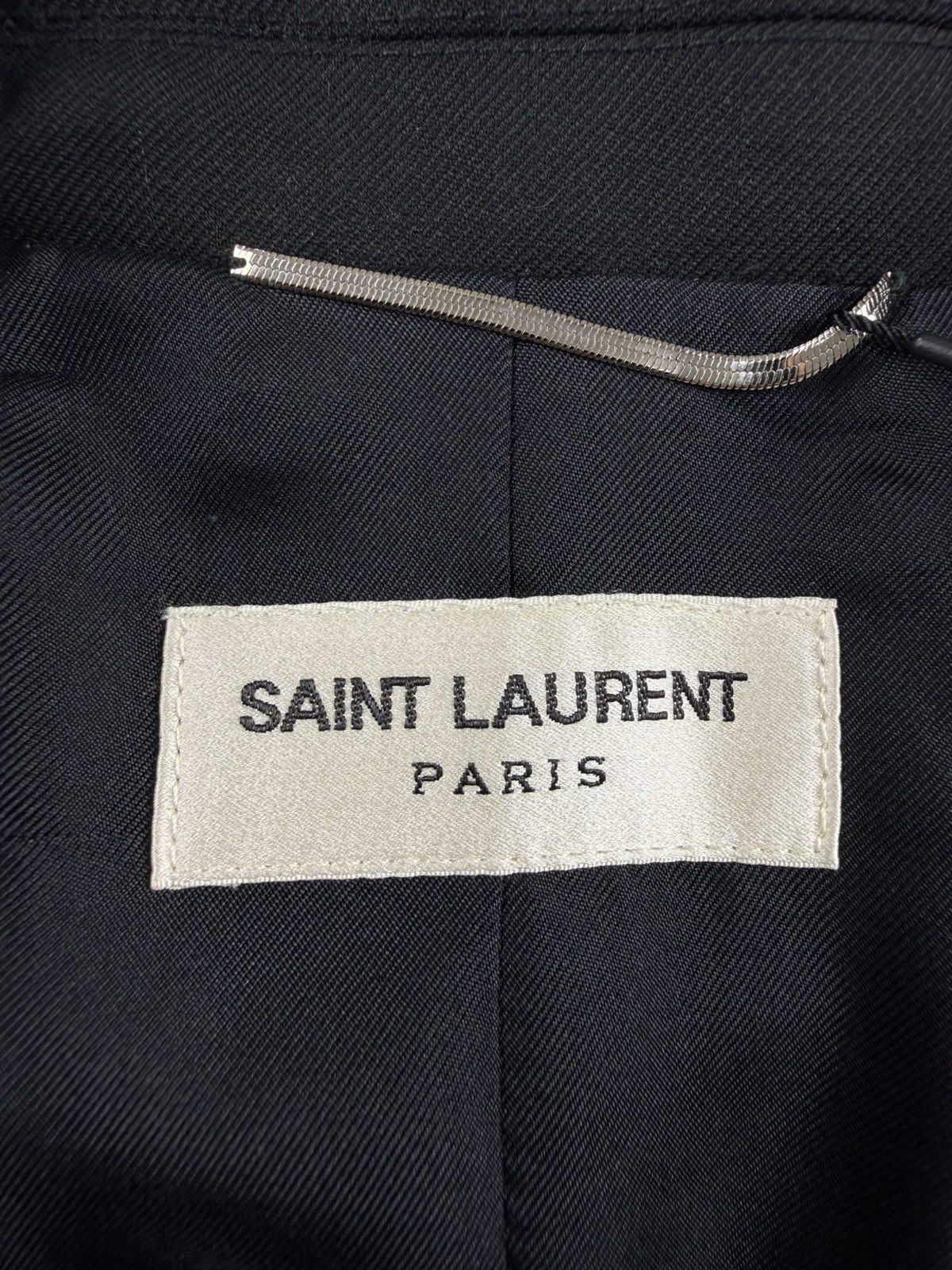 Saint Laurent Paris Saint Laurent Hedi Slimane SS13 Wool Spencer Cropped Jacket Size US M / EU 48-50 / 2 - 8 Thumbnail