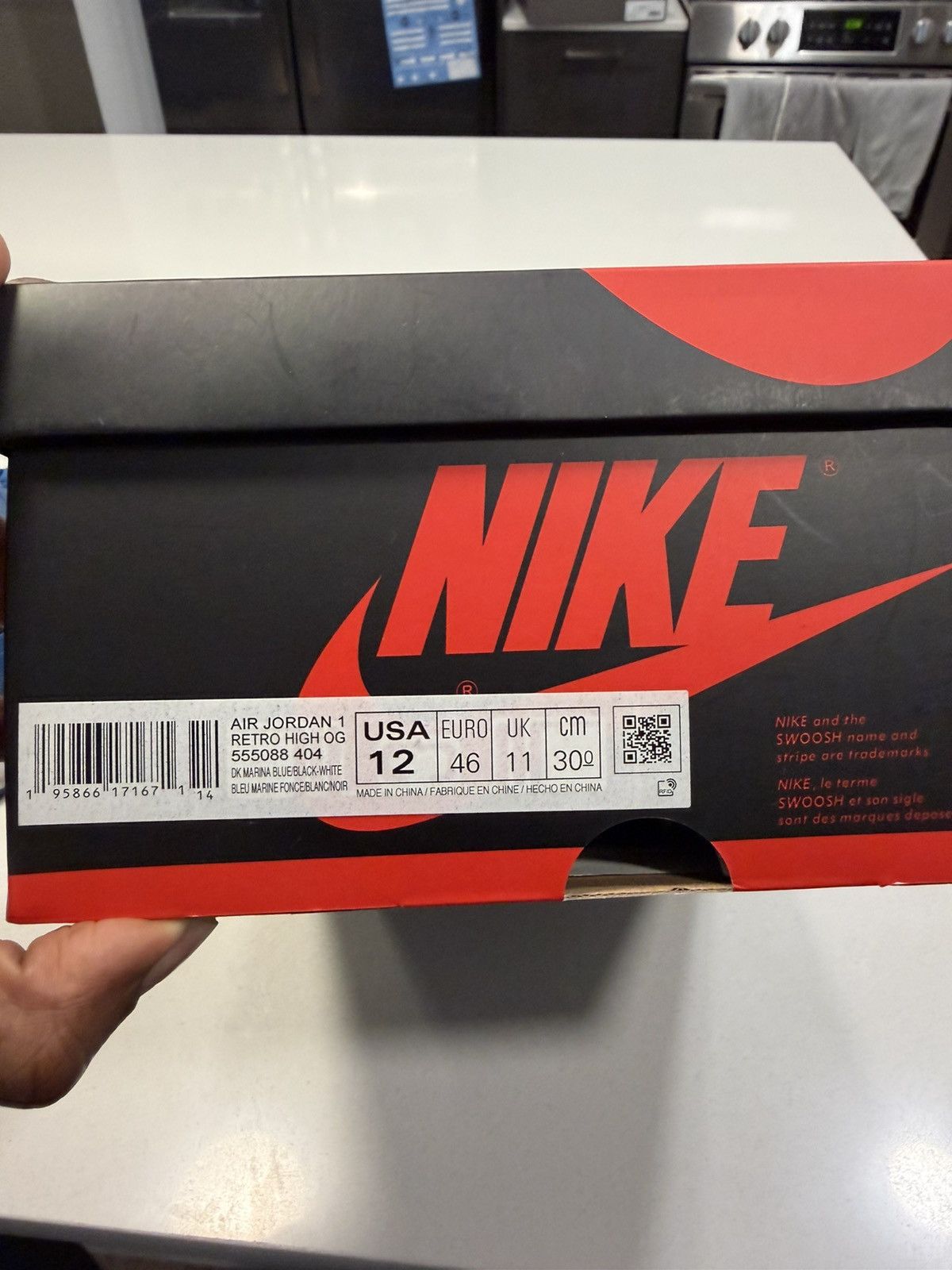 Jordan Brand Jordan 1 Dark Marina Blue Size US 12 / EU 45 - 11 Thumbnail