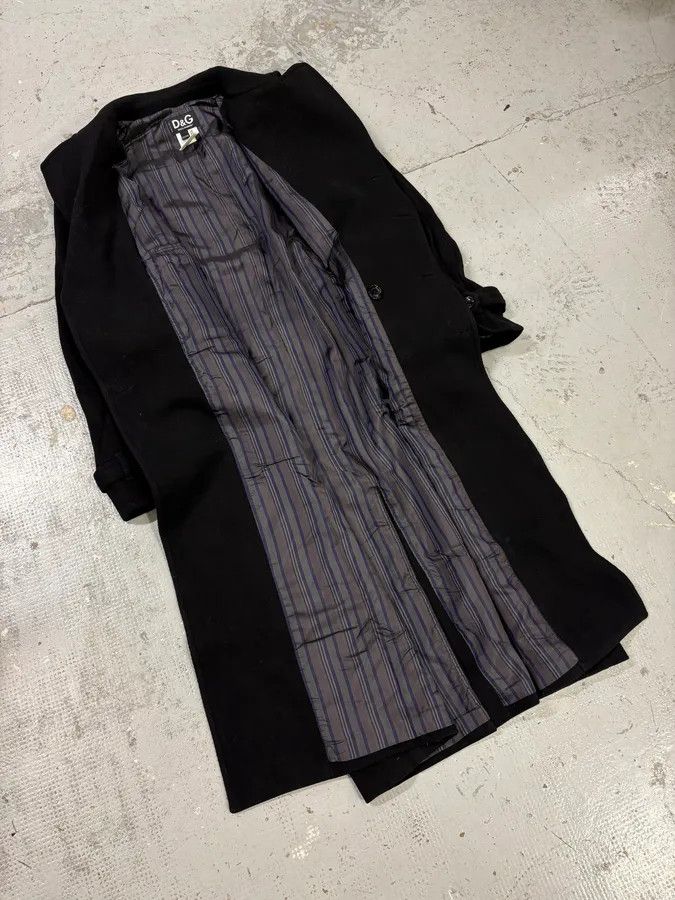 Dolce & Gabbana AW2006 Dolce & Gabbana Black Long Classy Trench Coat Size US M / EU 48-50 / 2 - 7 Thumbnail