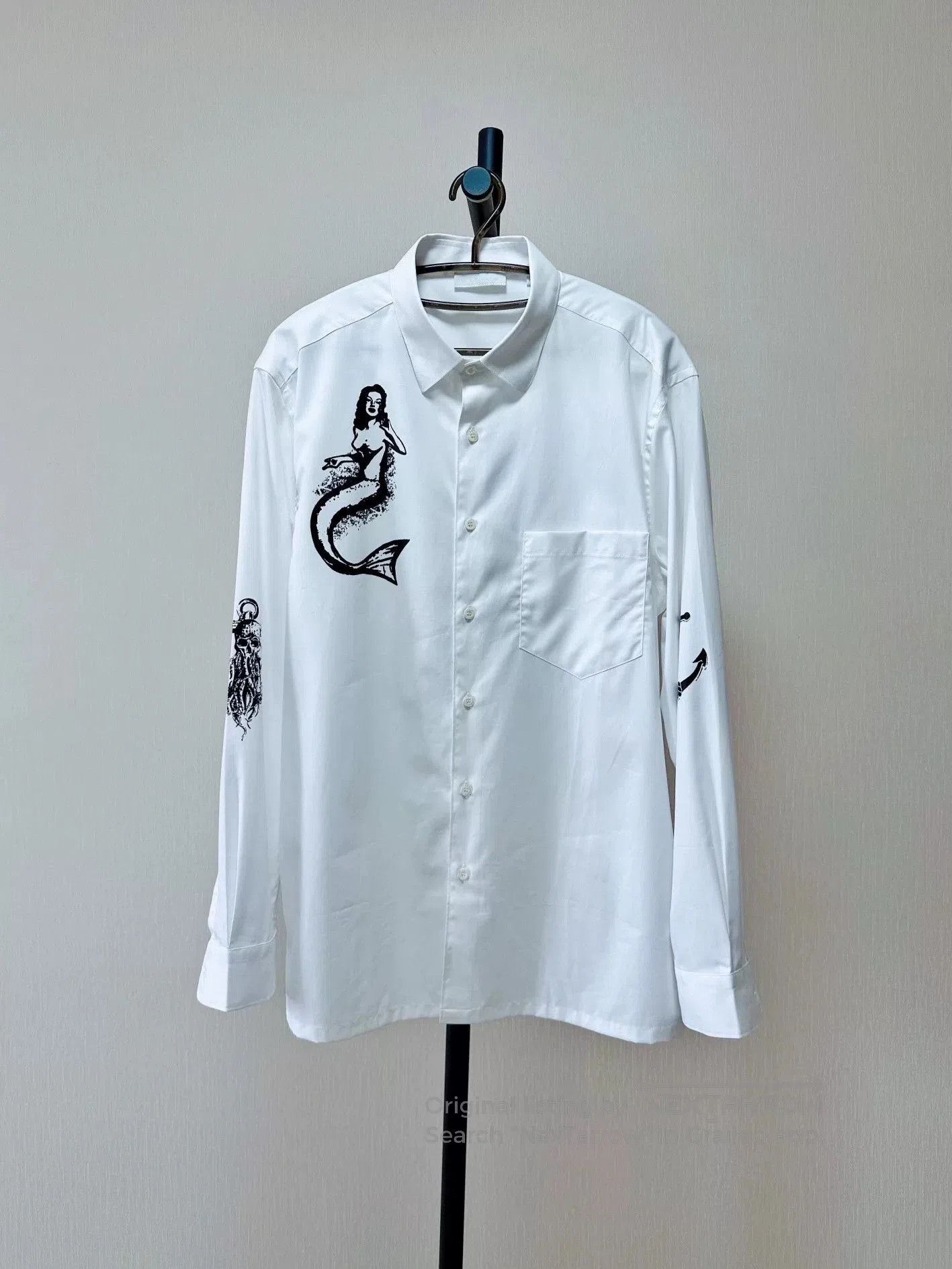 Prada PRADA White Casual Shirt. Size US XXS / EU 40 - 1 Thumbnail