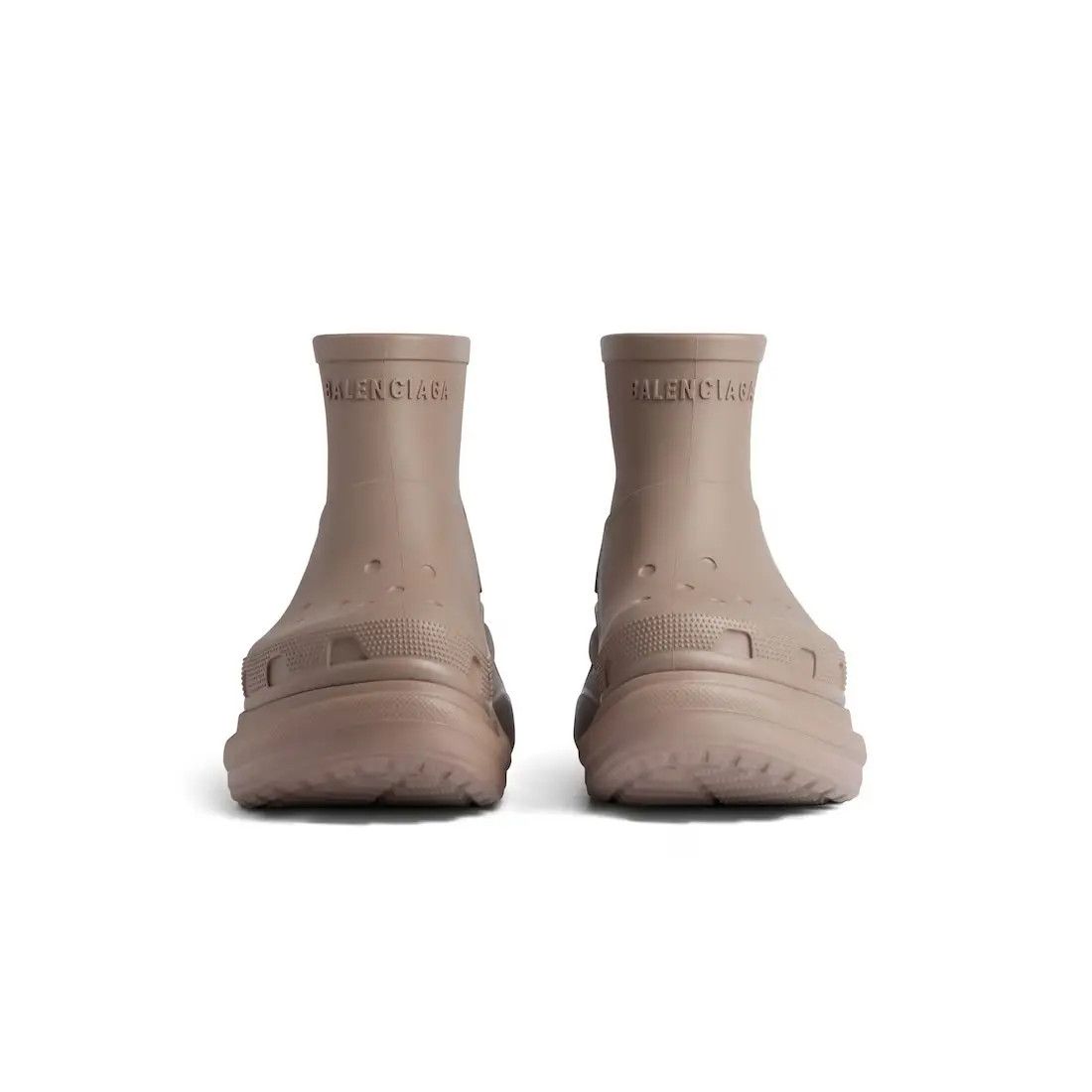 Balenciaga × Crocs o1w1db11125 Crocs™ Booties in Beige Size US 8 / IT 38 - 2 Thumbnail