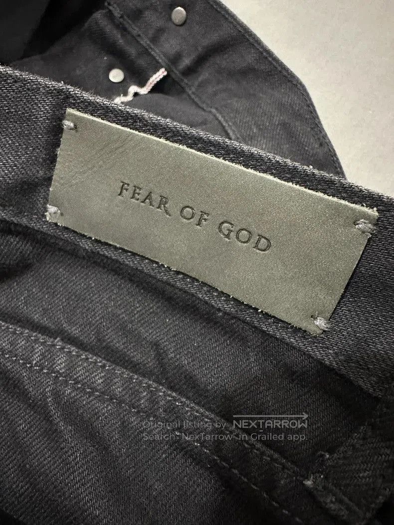 Fear of God Fear of God 4th Black Denim Jeans. Size US 34 / EU 50 - 9 Thumbnail
