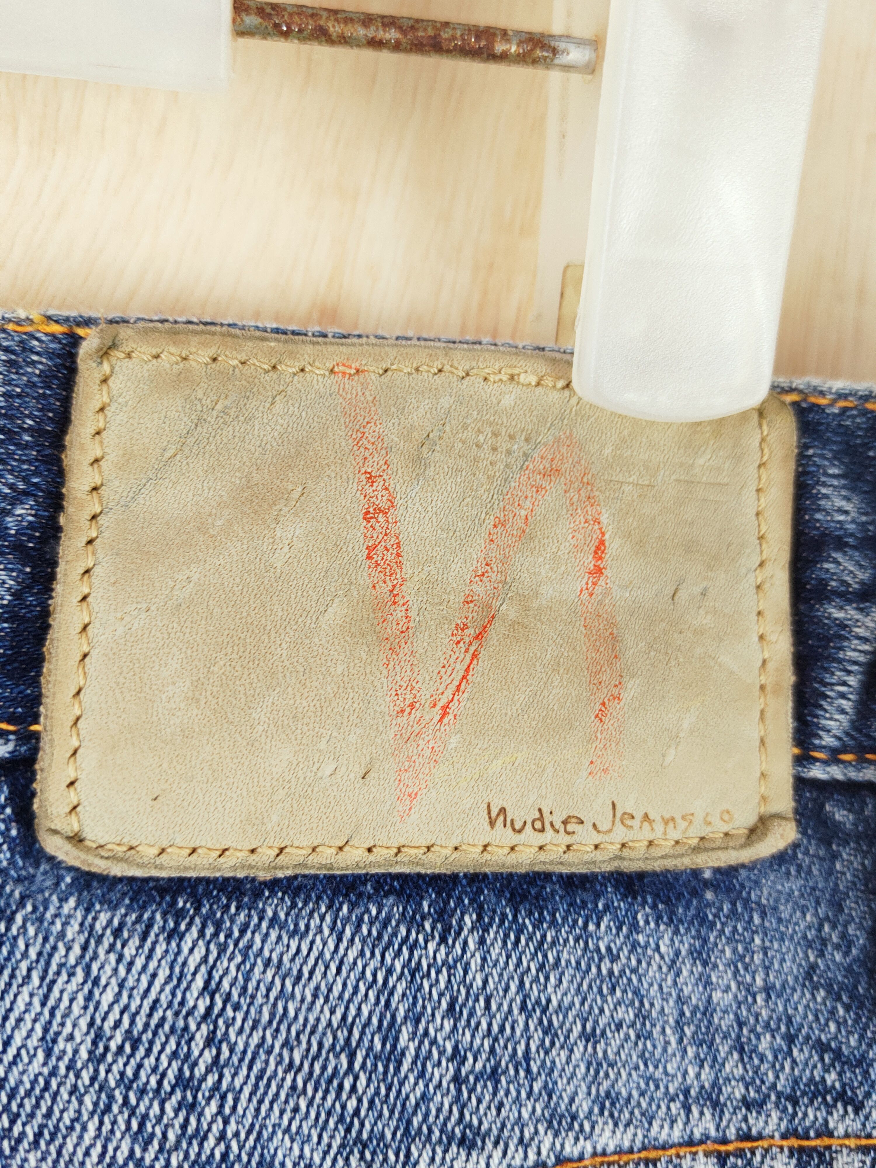 Japanese Brand Nudie Jeans Blue Distressed Ripped Jeans #S2667 Size US 34 / EU 50 - 7 Thumbnail