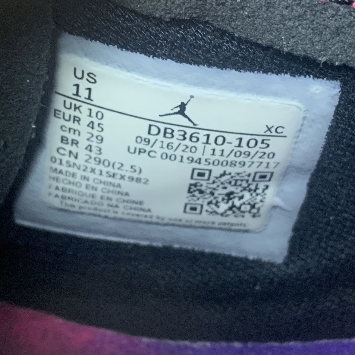 Nike Jordan 1 x Paris Saint-Germain Zoom Air CMFT DB3610-105 Size US 11 / EU 44 - 8 Thumbnail