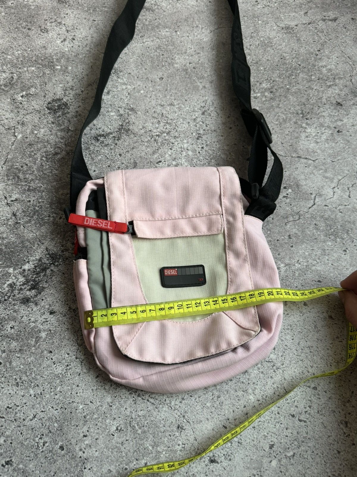 Diesel × Vintage Vintage Diesel glamour Y2K crossbody messenger bag Size ONE SIZE - 14 Thumbnail