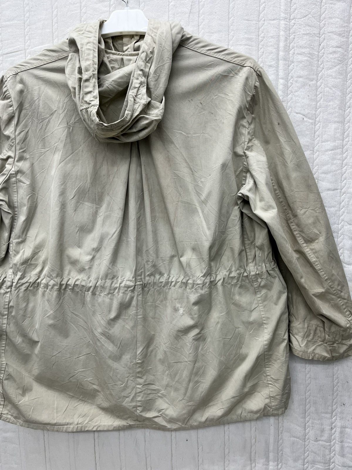 Vintage C-50 70'S SWEDISH ARMY M-62 SNOW PARKA SMOCK Size US L / EU 52-54 / 3 - 9 Thumbnail