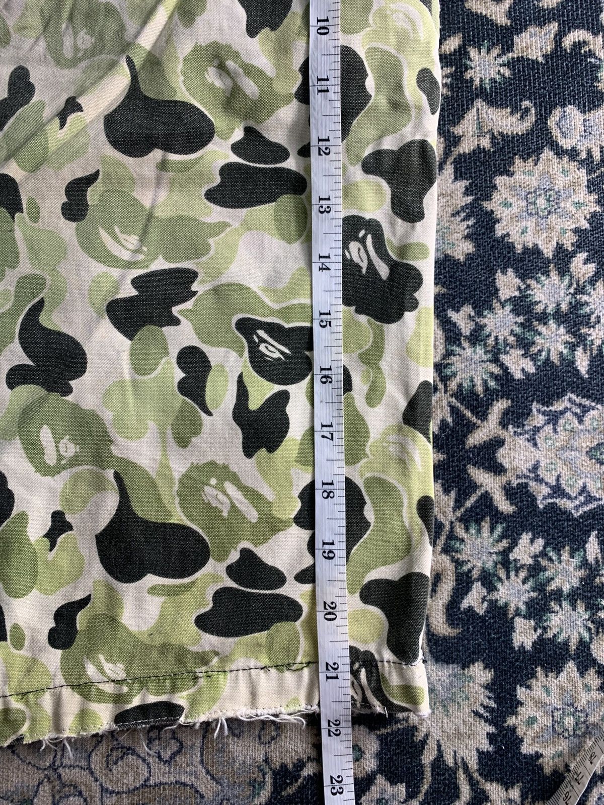 Japanese Brand A Bathing Ape Camo cargo short pant Size US 35 - 18 Thumbnail