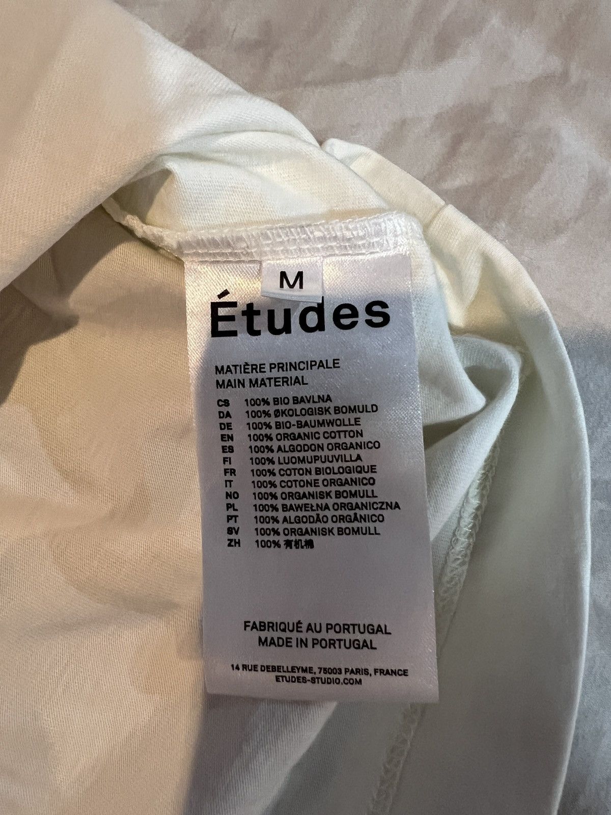 Etudes Etudes white jean michel basquiat edition wonder pez tee Size US M / EU 48-50 / 2 - 4 Thumbnail