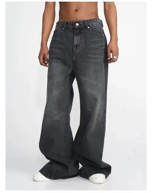 Japanese Brand 20SS Indigo Union Japan Black Big Pocket Worker Pants Size US 32 / EU 48 - 4 Thumbnail