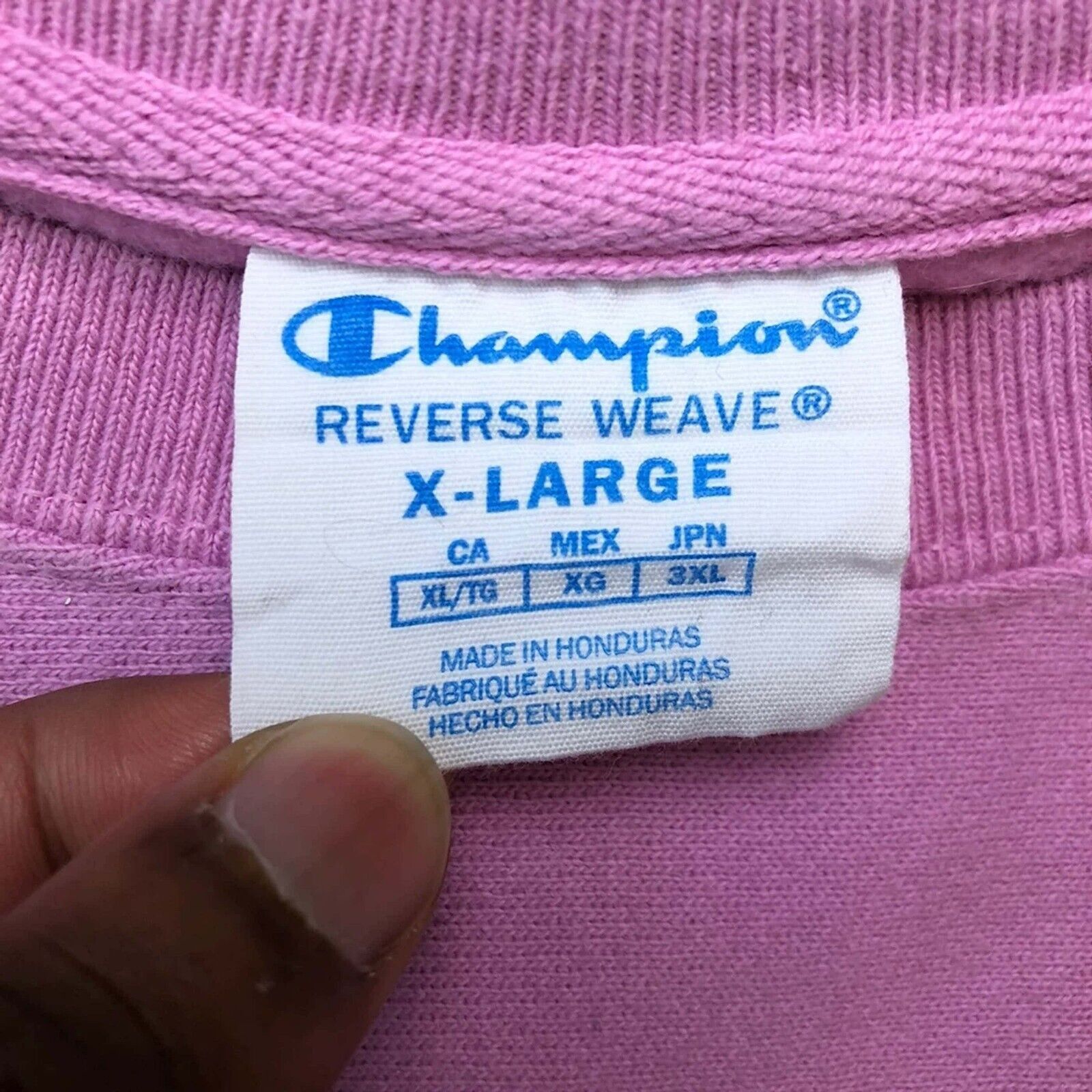 Champion × Vintage Champion T Shirt Reverse Weave Heavyweight Short Sleeve Tee Size US L / EU 52-54 / 3 - 5 Thumbnail