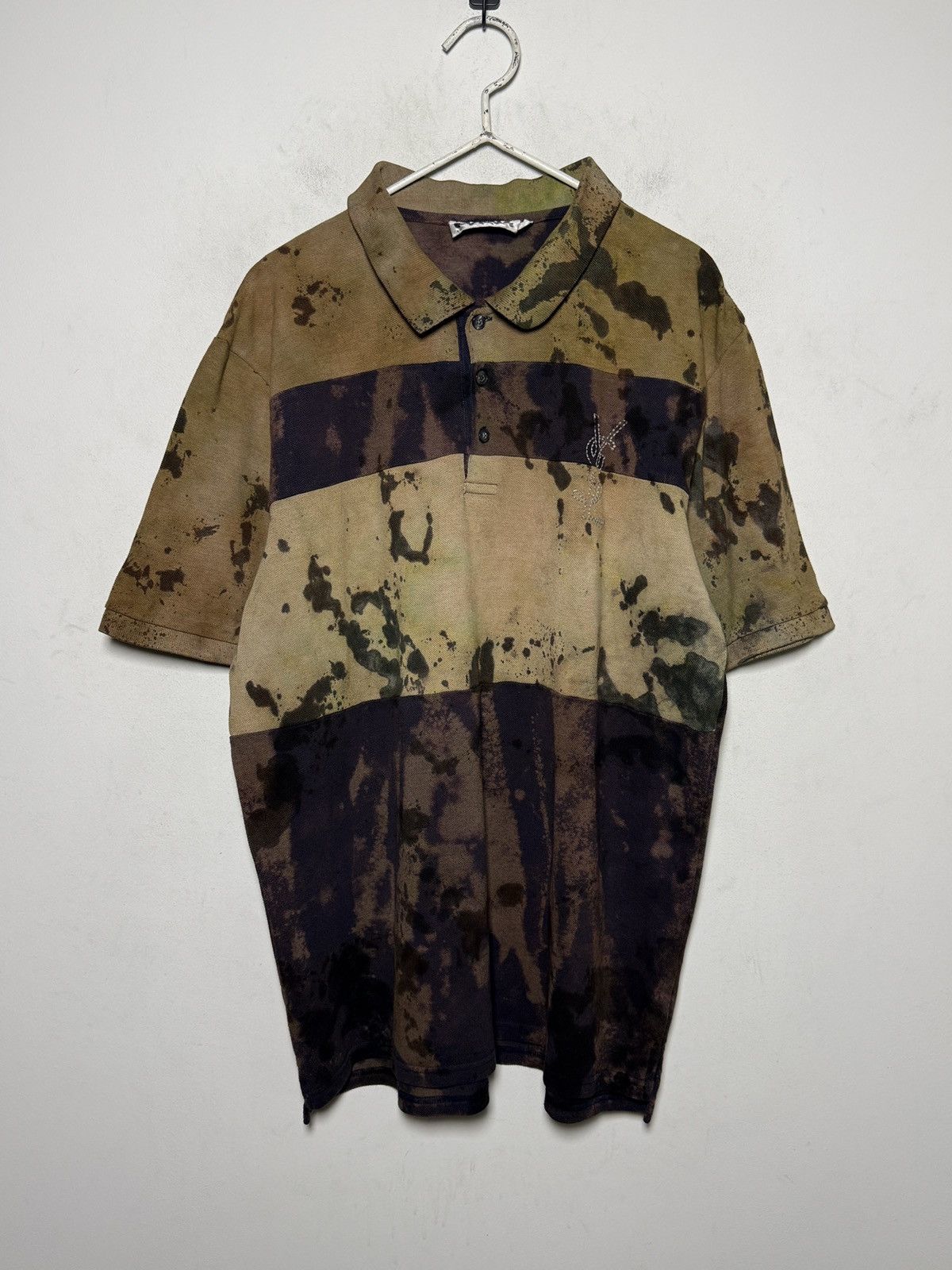Yves Saint Laurent Vintage Yves Saint Laurent punk grunge painters polo Size US XL / EU 56 / 4 - 1 Thumbnail
