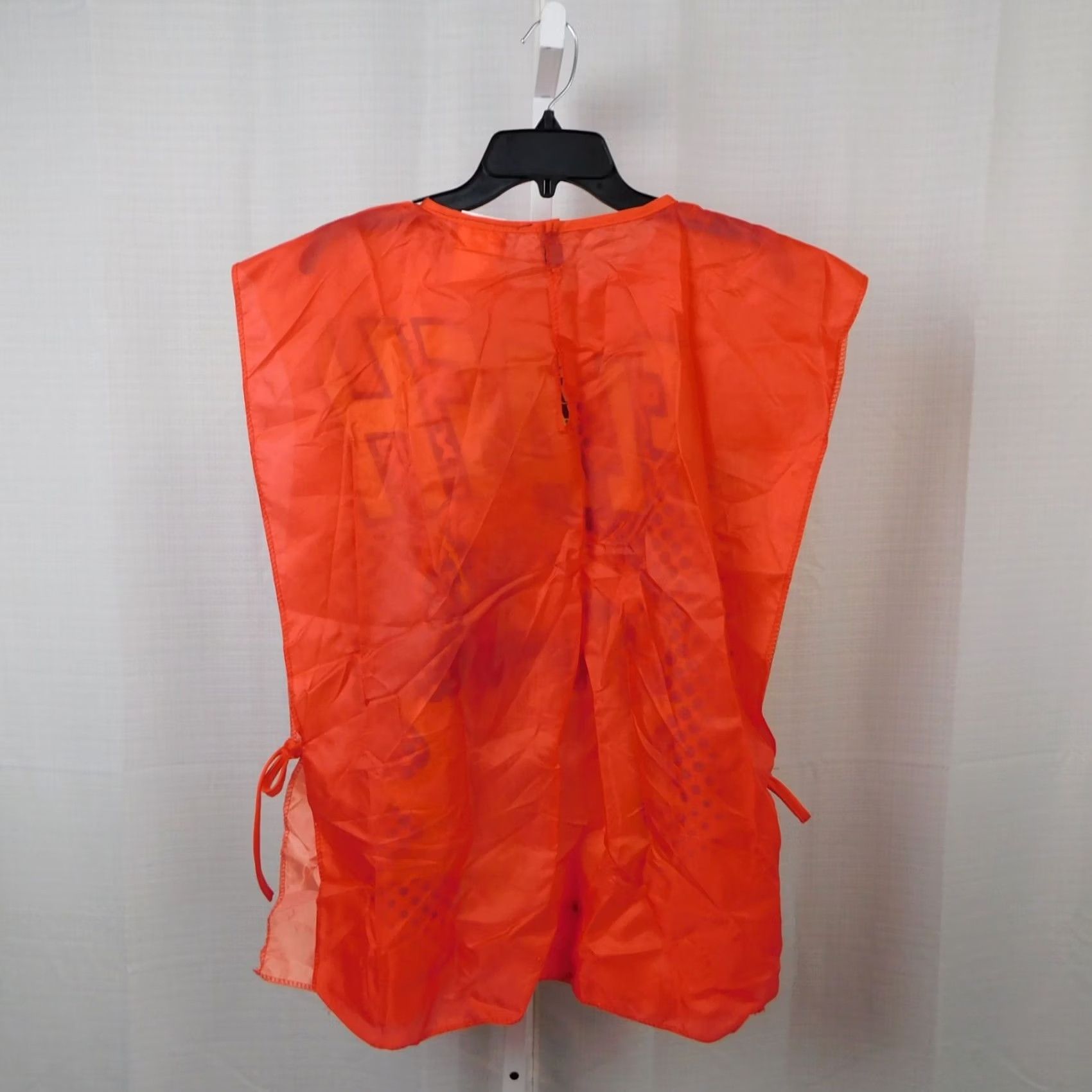 Vintage Ben Cooper Retro-Style Halloween Costume The Flash Tie-Side Tunic Rubie's One Size Red Polyester Tops & Shirts Adults Womens Mens Girls Boys Size ONE SIZE - 4 Thumbnail