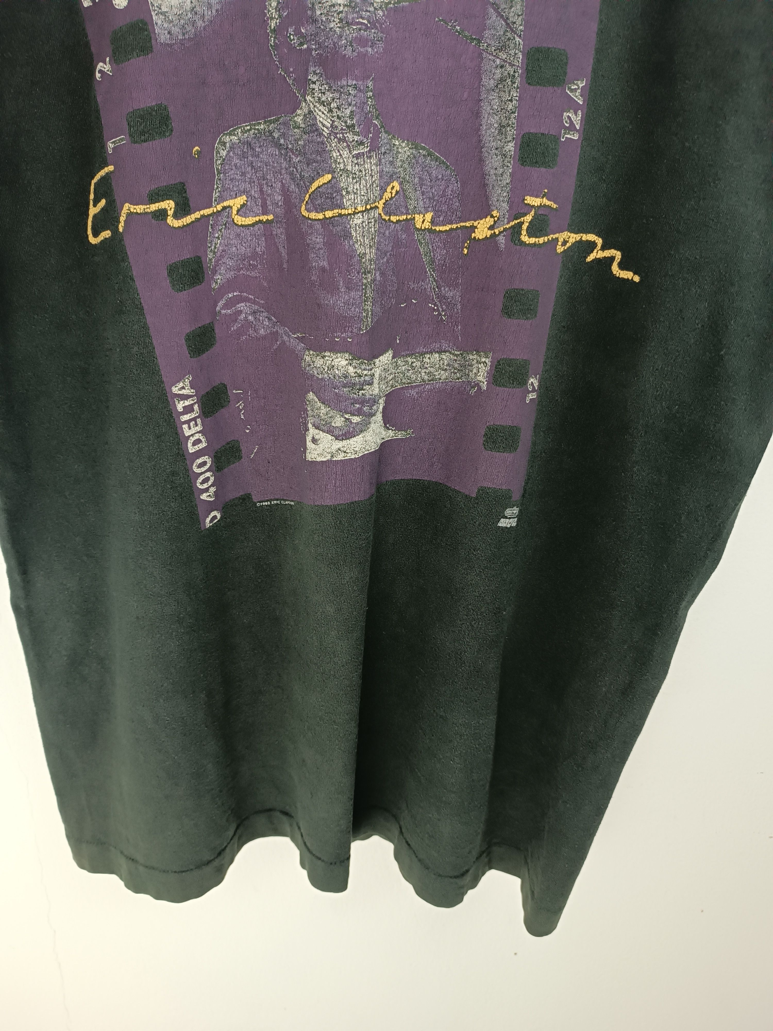 Vintage THRASHED FADED VINTAGE 1992 ERIC CLAPTON hendrix beck dylan Size US L / EU 52-54 / 3 - 6 Thumbnail