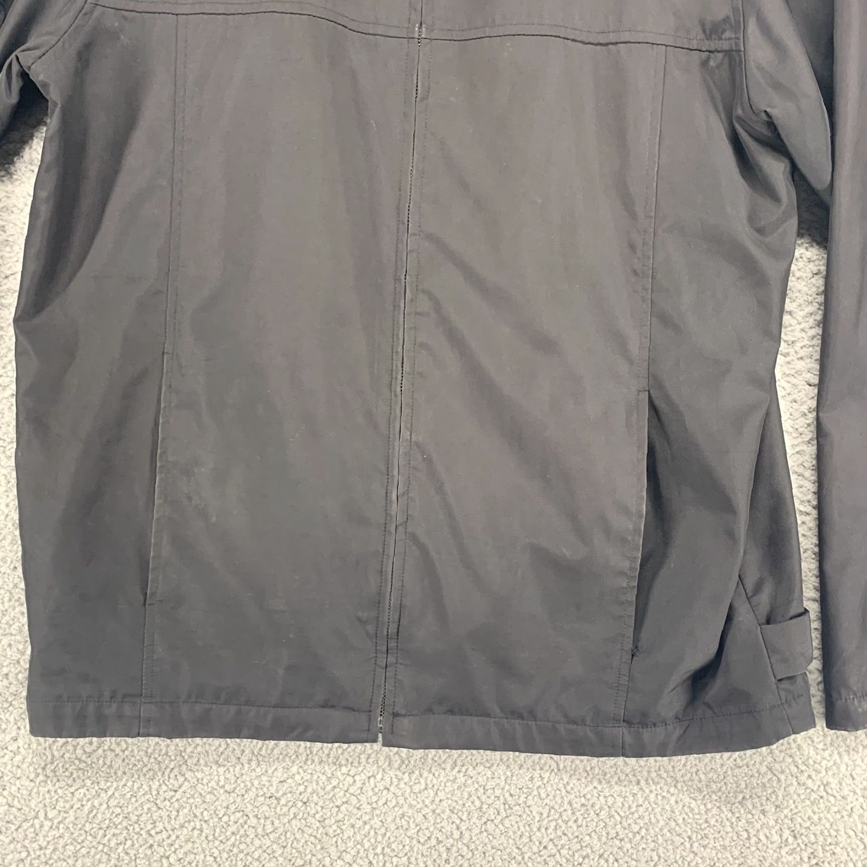 Vintage Bachrach Jacket Mens Medium Black Lightweight Full Zip Polyester Coat Size US M / EU 48-50 / 2 - 4 Thumbnail