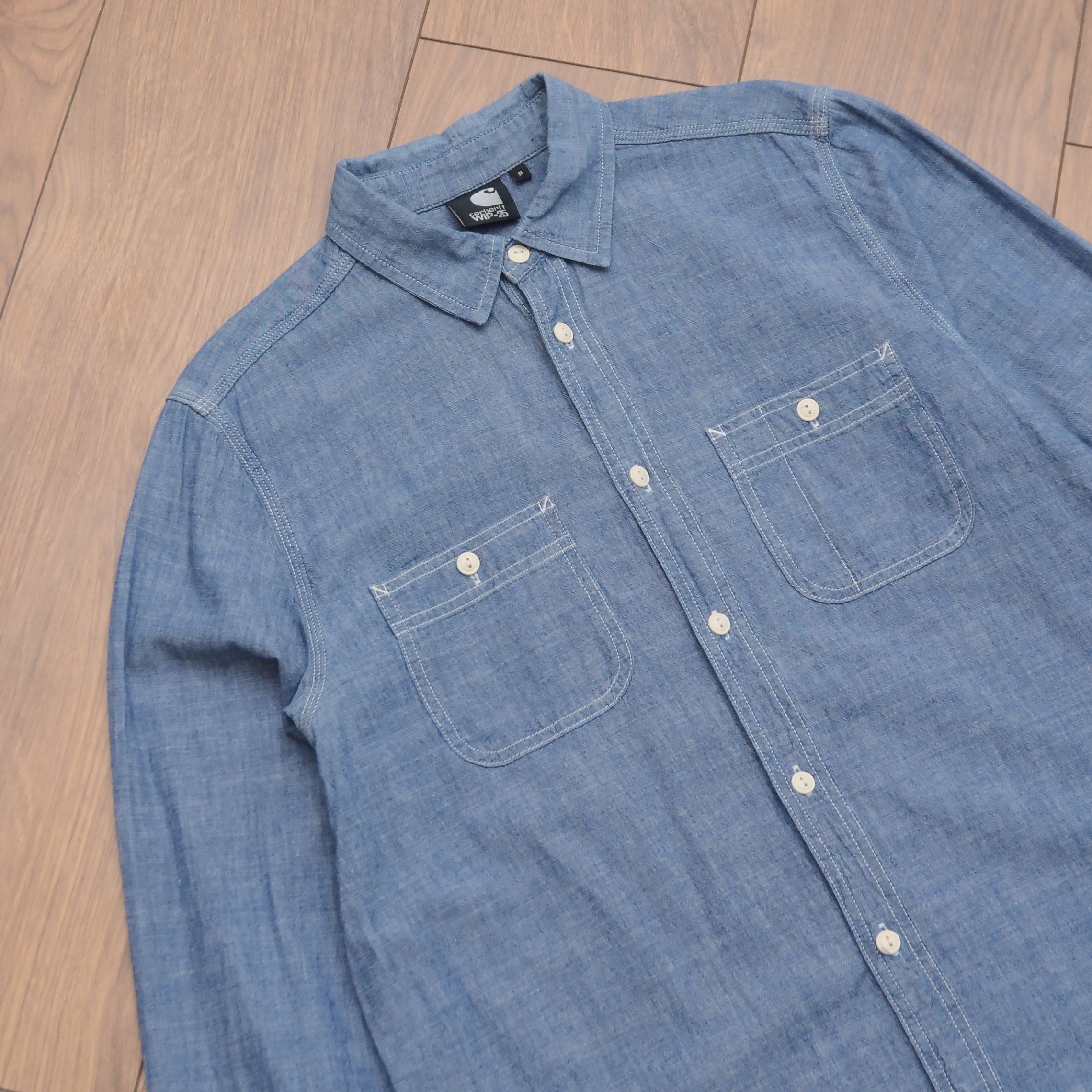 Carhartt Wip Carhartt WIP - 25 Clink Shirt Denim Worker Limited Unisex Size US M / EU 48-50 / 2 - 6 Thumbnail