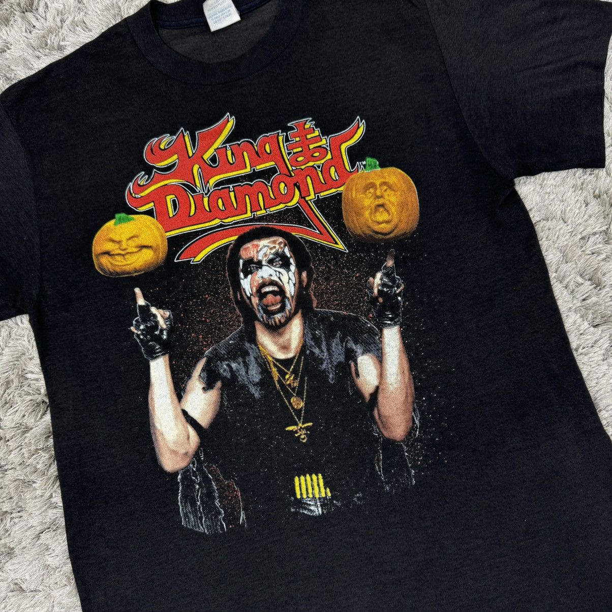 Band Tees × Vintage Vintage 1989 King Diamond Halloween Tour Tee T - Shirt 80s Size US L / EU 52-54 / 3 - 3 Thumbnail
