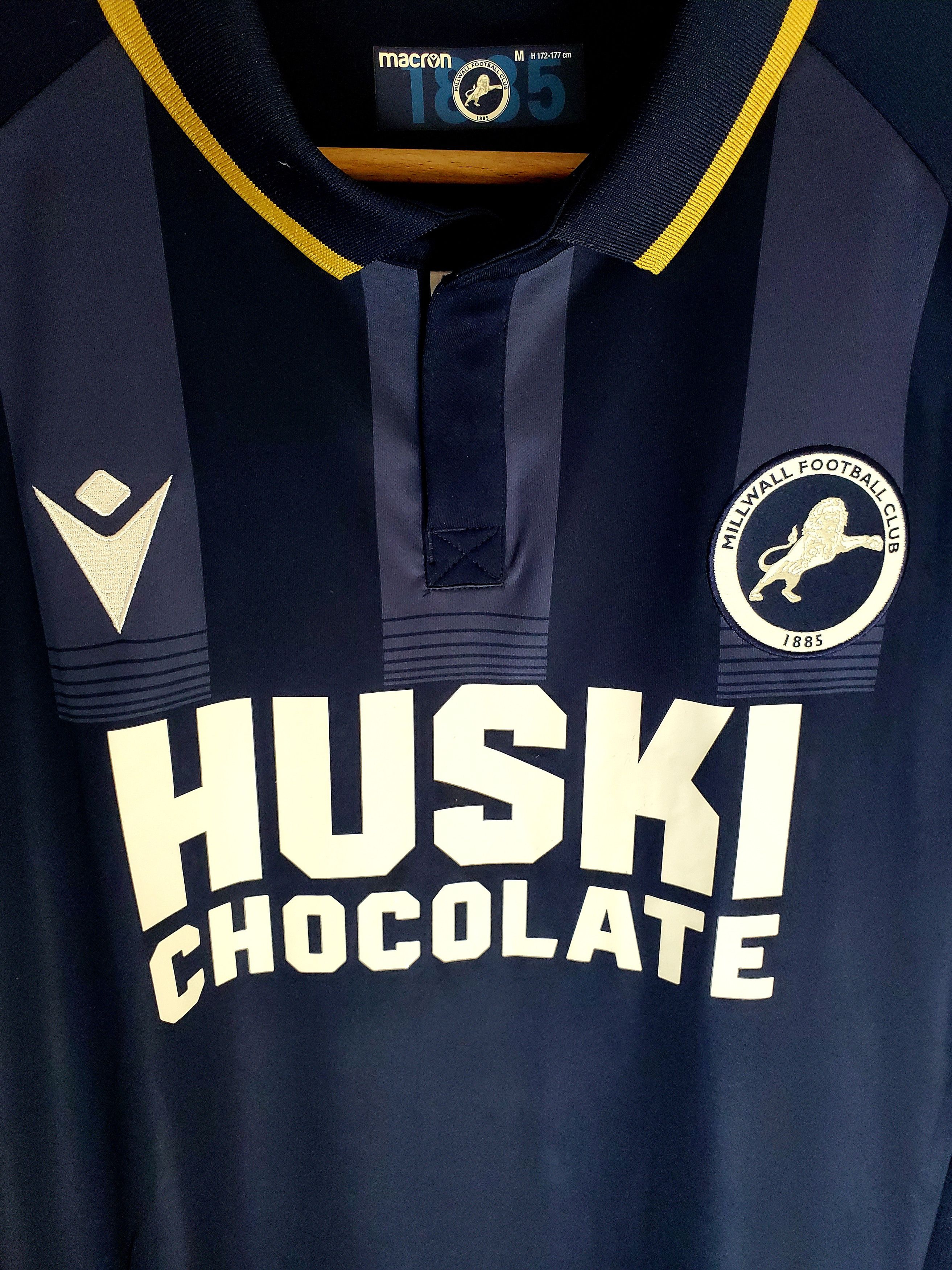 Macron 2021-22 Macron MILLWALL FC 125YEARS Home Football Shirt M Size US M / EU 48-50 / 2 - 2 Thumbnail