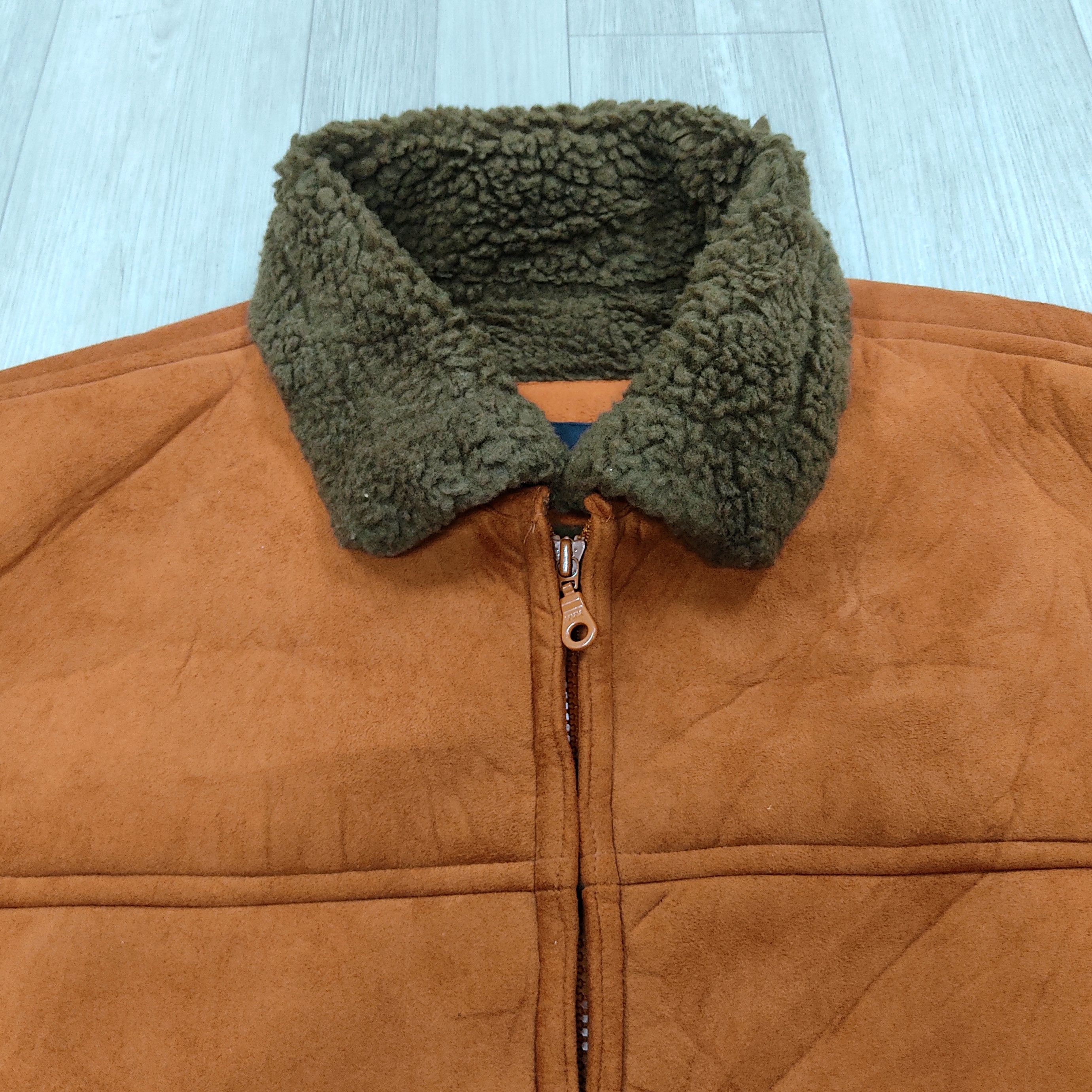 20471120 × Japanese Brand NOTA BANE Faux Sheepskin Shearling Sherpa Jacket Size US L / EU 52-54 / 3 - 5 Thumbnail