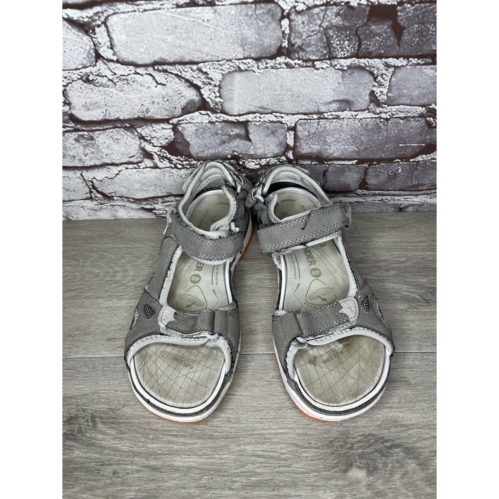 Mephisto Mephisto Allrounder Lagoona Larmessa Grey Nubuck Textile Str Size US 10 / IT 40 - 2 Thumbnail
