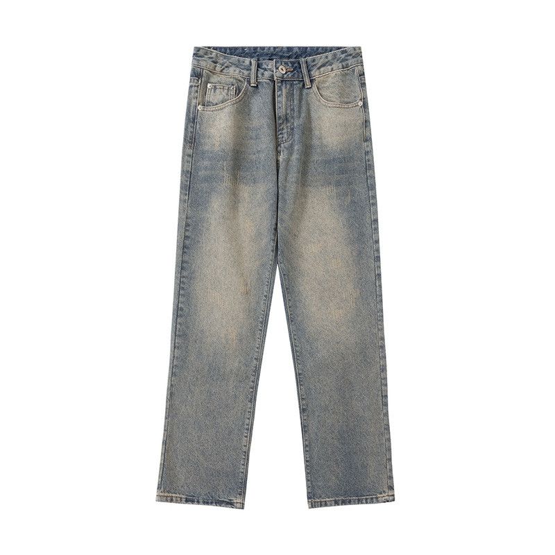 Vintage American high street style vibe distressed jeans for men Size US 32 / EU 48 - 1 Thumbnail