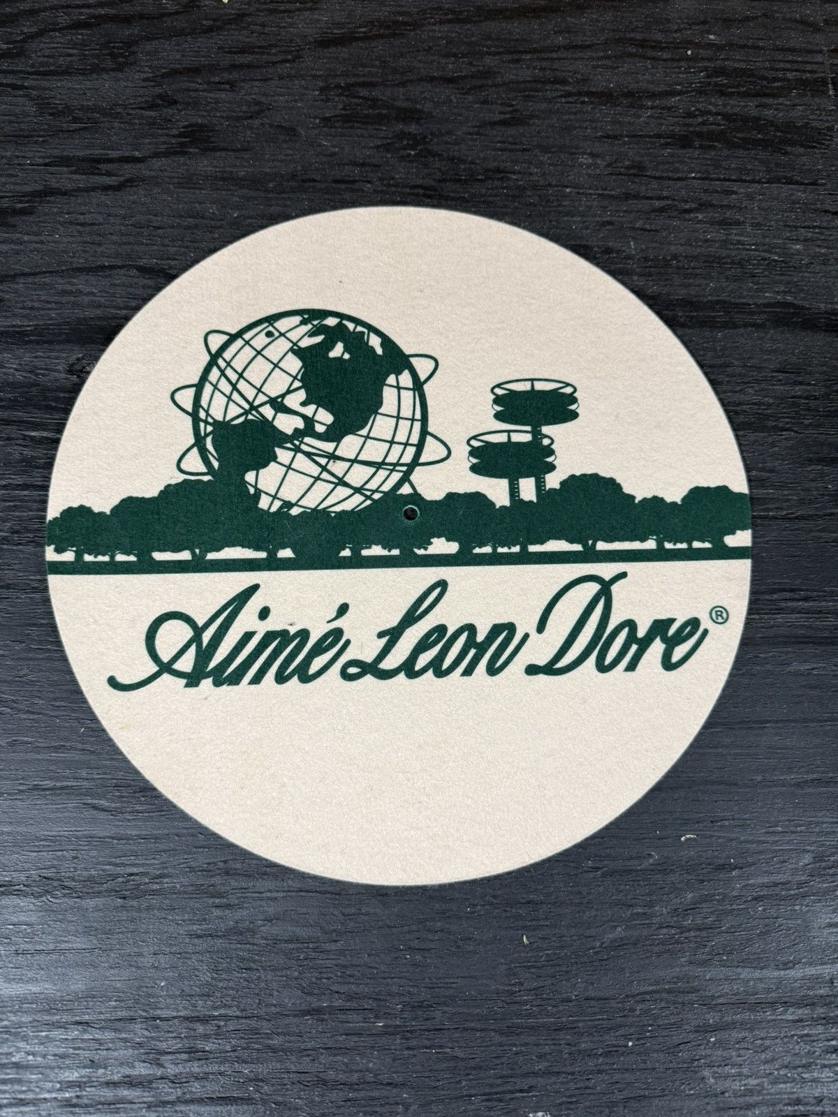 Aime Leon Dore Aime Leon Dore Record Display Piece One Size Beige Green Size ONE SIZE - 1 Thumbnail
