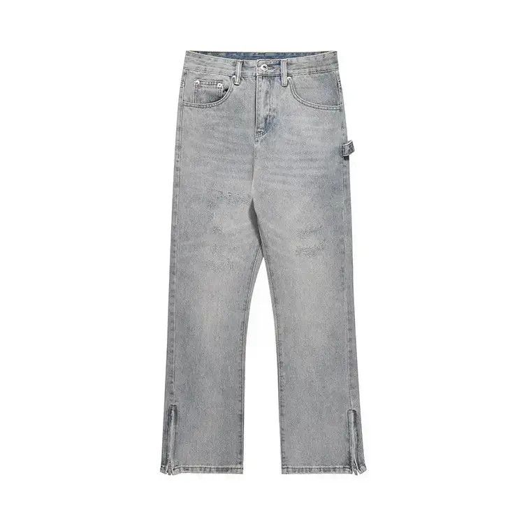 Japanese Brand Retro straight leg casual floor mopping jeans Size US 32 / EU 48 - 6 Thumbnail