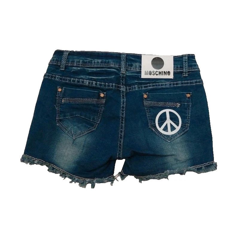 Moschino Moschino Peace Shorts Size 30" / US 8 / IT 44 - 4 Thumbnail
