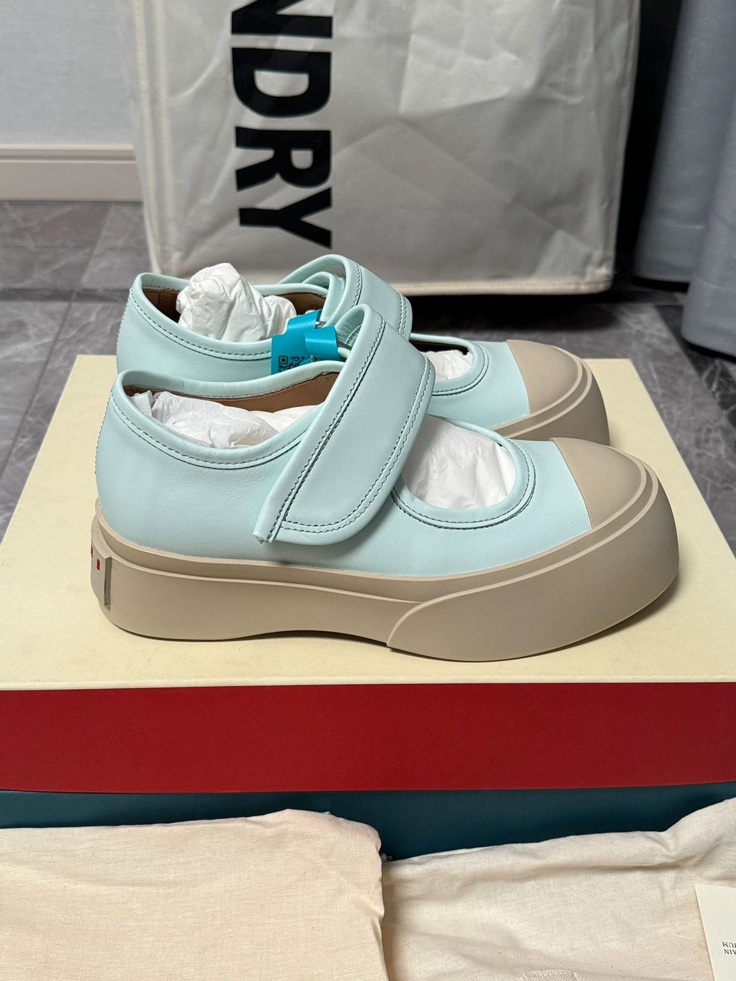 Marni Marni Mary Jane Velcro mint 36 Size US 5.5 / IT 35.5 - 1 Thumbnail