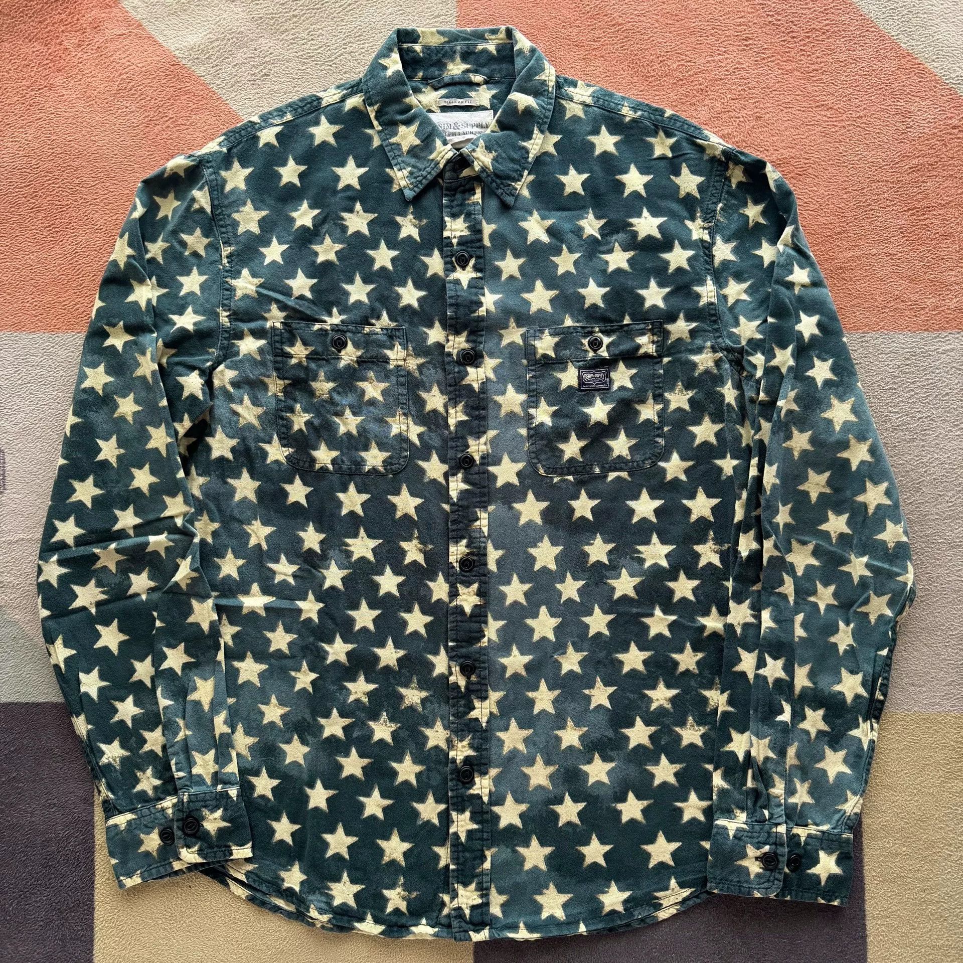 Denim & Supply Ralph Lauren Denim Supply Ralph Lauren Star Shirt Size US M / EU 48-50 / 2 - 1 Thumbnail