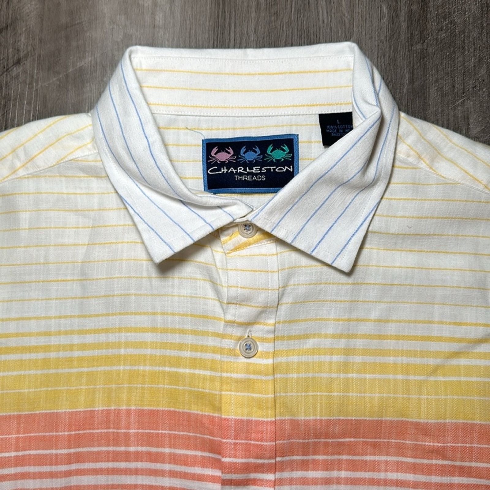 Other Charleston Threads Sunset Long Sleeve Button Down - Large Size US L / EU 52-54 / 3 - 5 Thumbnail