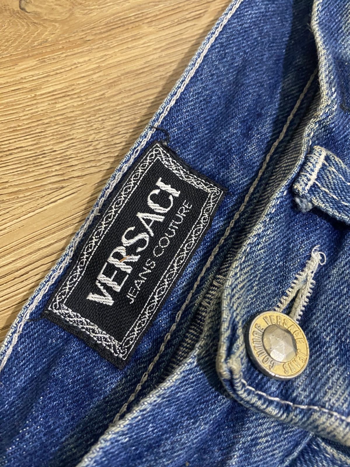 Versace Jeans Couture Vintage Versace Jeans Couture Size US 33 - 5 Thumbnail