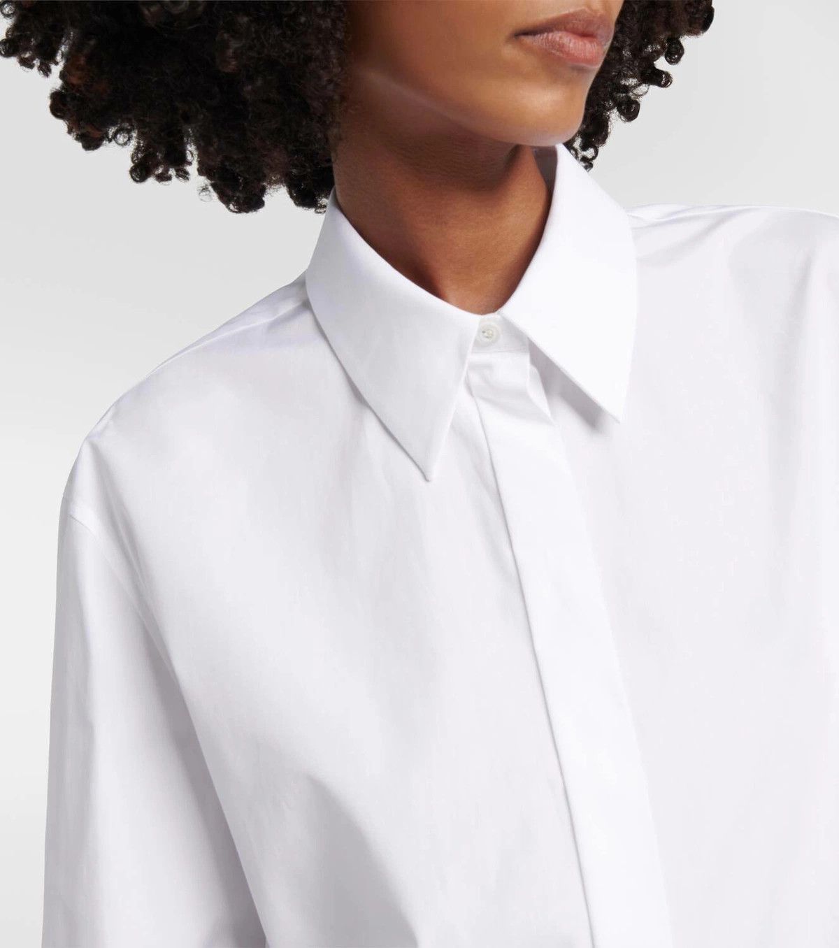 Alexander McQueen o1y0325 Shirt in White Size XS / US 0-2 / IT 36-38 - 3 Thumbnail