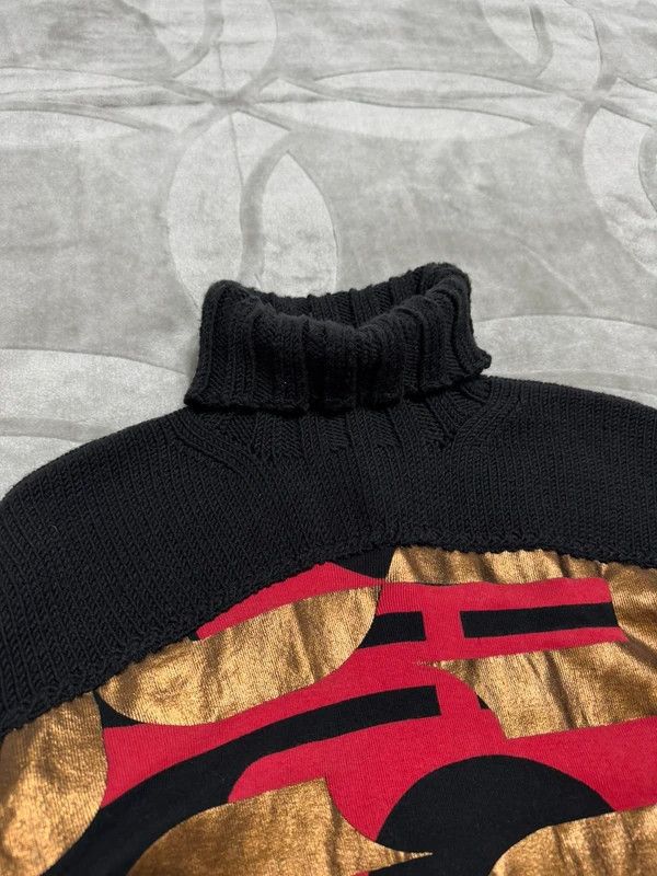 Custo Barcelona Custo Barcelona Blue Tower Spain Abstract 3 M Wool sweater Size M / US 6-8 / IT 42-44 - 3 Thumbnail